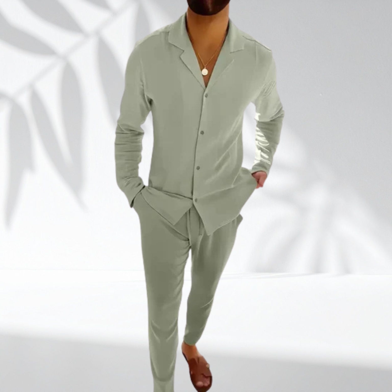 Zeus™- Leinen Sommer Set