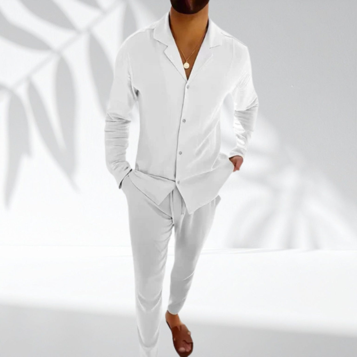 Zeus™- Leinen Sommer Set
