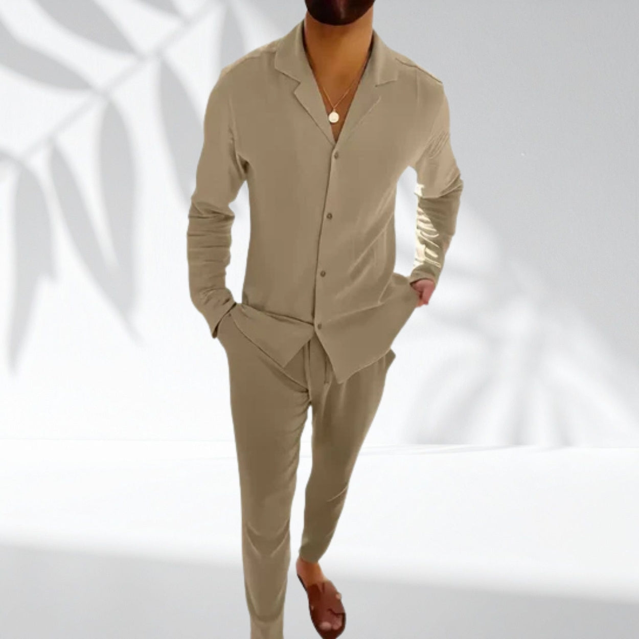 Zeus™- Leinen Sommer Set