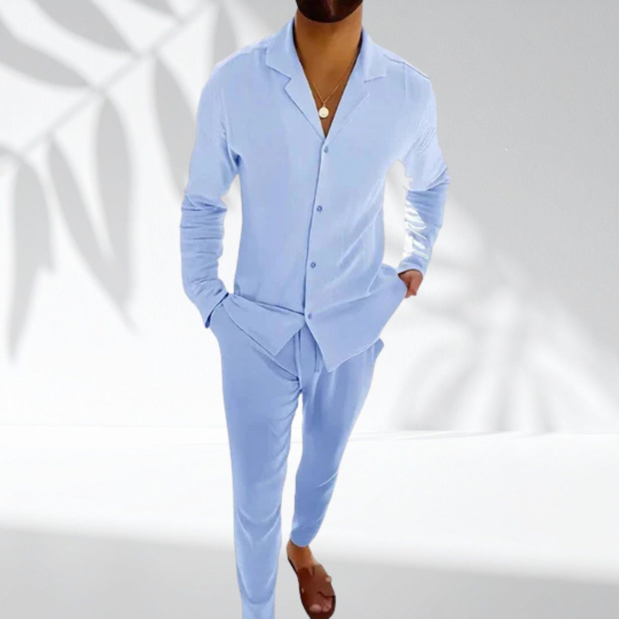 Zeus™- Leinen Sommer Set