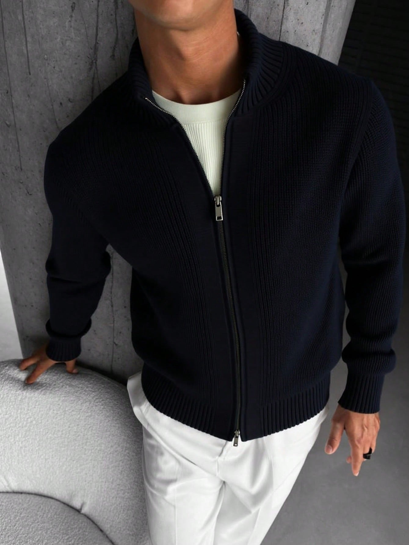 JACKOB LENEN- Strickjacke