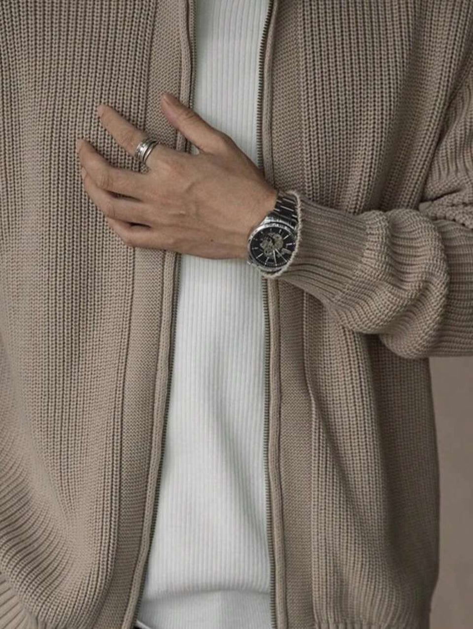 JACKOB LENEN- Strickjacke